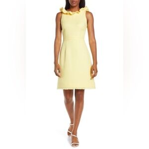 Eliza J Yellow Cocktail Dress